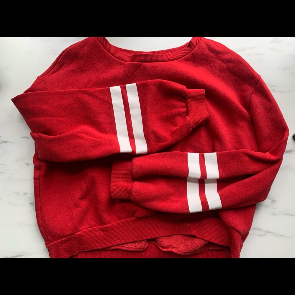 Red Crew Neck
